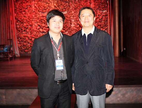中寰创世（郑州）营销策划公司CEO胡志辉先生与建业董事局主席胡葆森先生